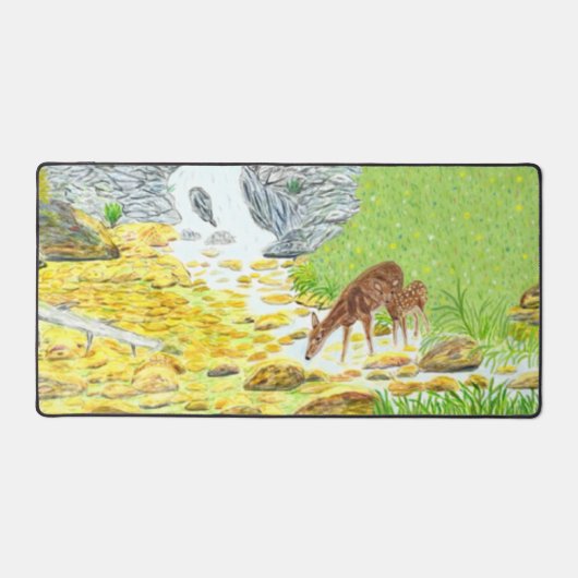 Biche et faon (Recto)