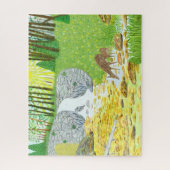 Biche et faon 520 pièces Puzzle (Vertical)