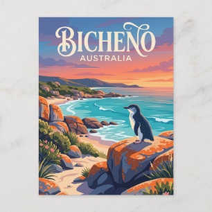 Bicheno Australië Briefkaart