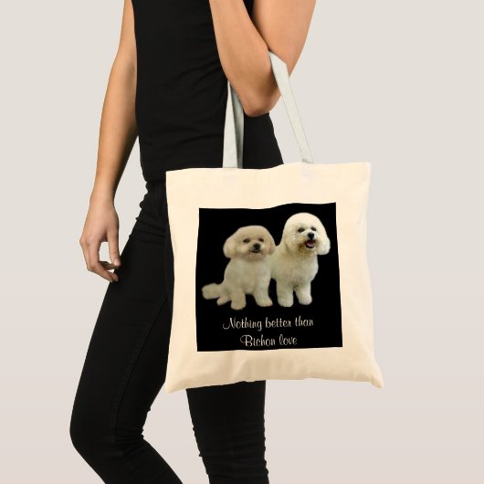 Bichon Buddies Canvas tas (Voorkant (product))