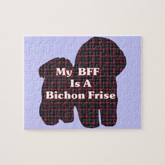 Bichon Frise BFF Legpuzzel (Horizontaal)