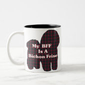 Bichon Frise BFF Mug (Gauche)