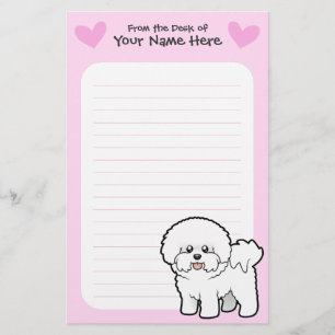 Bichon Frise Briefpapier