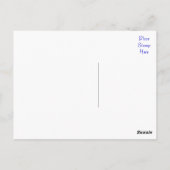 Bichon Frise Chien Chien Chien Bonjour Carte de po (Dos)