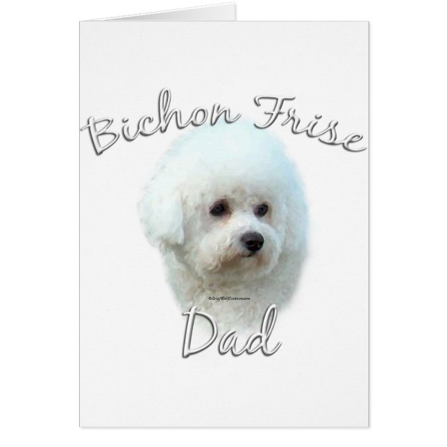 Bichon Frise Dad 2 (Voorkant)