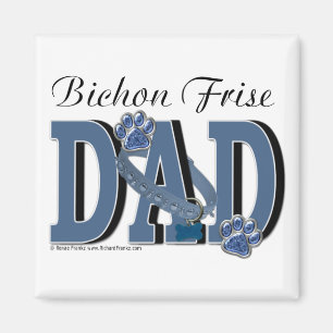 Bichon Frise DAD Magneet