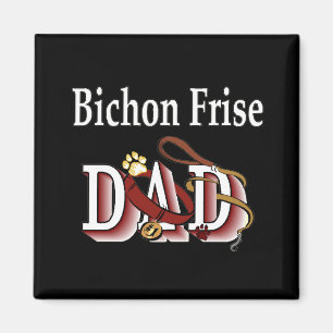 bichon frise dad Magnet Magneet