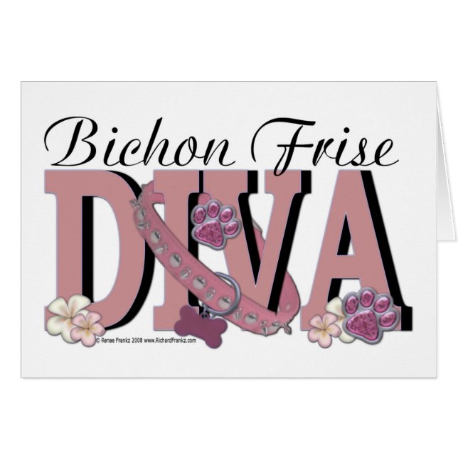 Bichon Frise DIVA (Voorkant Horizontaal)