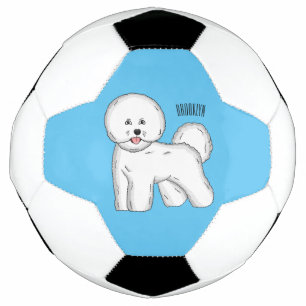 Bichon frise dog dessin animé