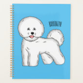 Bichon frise dog dessin animé (Devant)
