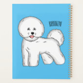 Bichon frise dog dessin animé (Dos)