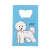 Bichon frise dog dessin animé (Dos)