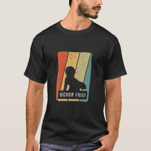Bichon Frise Dog Dogs Paw Dog School T-shirt
