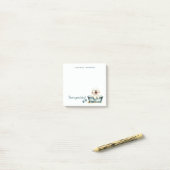 Bichon Frise Dog gepersonaliseerd Post-it® Notes (Op bureau)