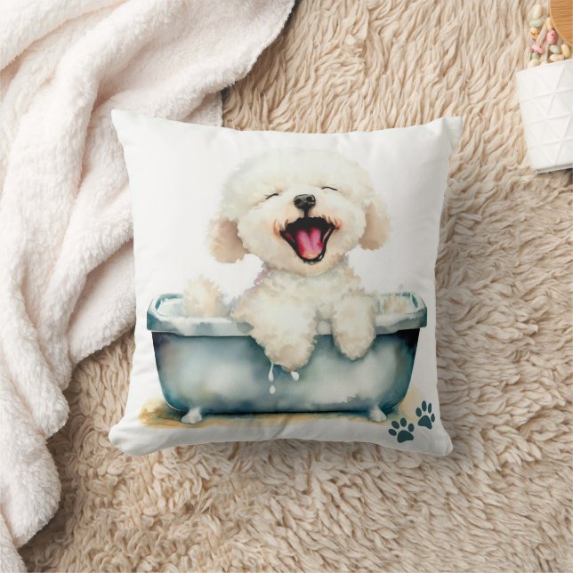 Bichon Frise Dog Kussen (Deken)