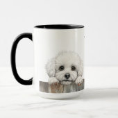Bichon Frise Dog Mok (Links)