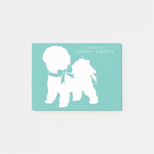Bichon Frise Dog Puppy Post-it® Notes (Voorkant)