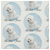 Bichon Frise Fabric Stof (Swatch)
