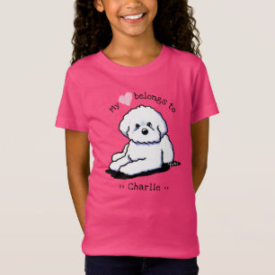 Bichon Frise Heart T-Shirt