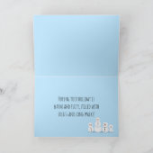 Bichon Frise Holiday Card Kaart (Binnen)