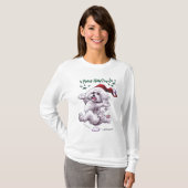 Bichon Frise Holiday T Shirt (Voorkant volledig)