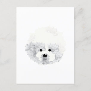 Bichon Frise hond Hartelijk dank Briefkaart