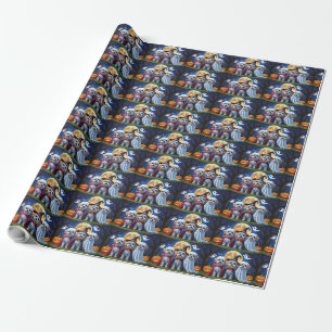 Bichon Frise Honden Pompoen Halloween Grappig Cadeaupapier