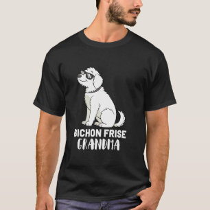 Bichon Frise-hondeneigenares oma T-shirt