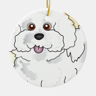 Bichon Frise Keramisch Ornament