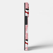 Bichon Frise Kerst Roze Case-Mate iPhone Case (Achterkant / Rechts)