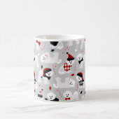 Bichon Frise kerstgrijs Koffiemok (Center)
