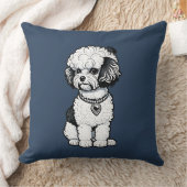 Bichon Frise Kussen (Deken)