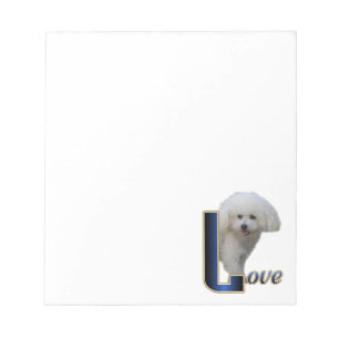 Bichon Frise Love Notitieblok