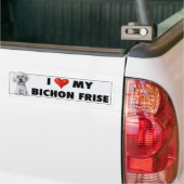 Bichon Frise Love Sticker (Op Truck)