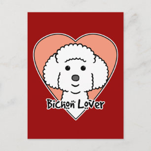 Bichon Frise Lover Briefkaart