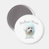 Bichon Frise Ma 2 Magneet (Voorkant / Achterkant)
