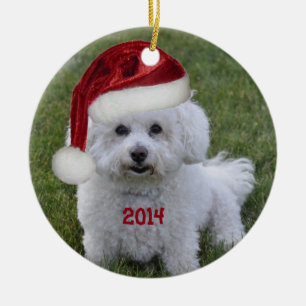 Bichon Frise Ornament 2014