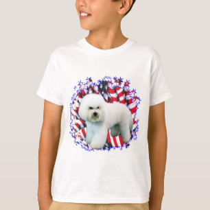 Bichon Frise Patriot T-shirt