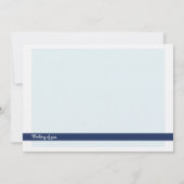 Bichon Frise persoonlijk Briefpapier Kaart (Achterkant)