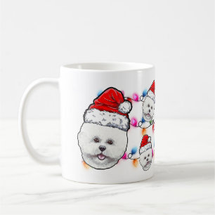 Bichon Frise Pet Dog Cute Hondenliefhebber Dog Per Koffiemok