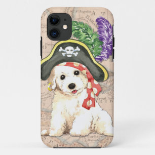 Bichon Frise Pirate iPhone 11 Hoesje