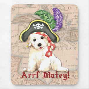 Bichon Frise Pirate Muismat