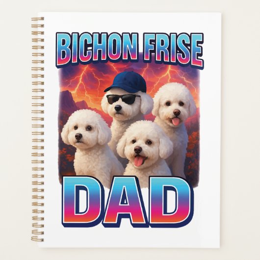 Bichon Frise Planner (Voorkant)