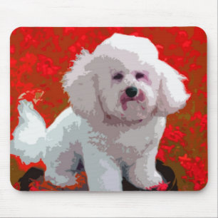 Bichon Frise Pop Art Mousepad Muismat