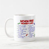 BICHON FRISE Property Laws 2 Koffiemok (Links)