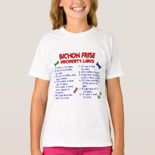 BICHON FRISE Property Laws 2 T-shirt