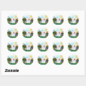 Bichon Frise Ronde Sticker (Vel)