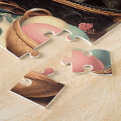  Bichon Frisé Schilderij Legpuzzel (Zijkant)