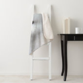 Bichon Frise-schildering - Cute Original Dog Art Sherpa Deken (In situ)