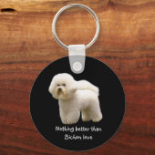 Bichon Frise Sleutelhanger (Voorkant)